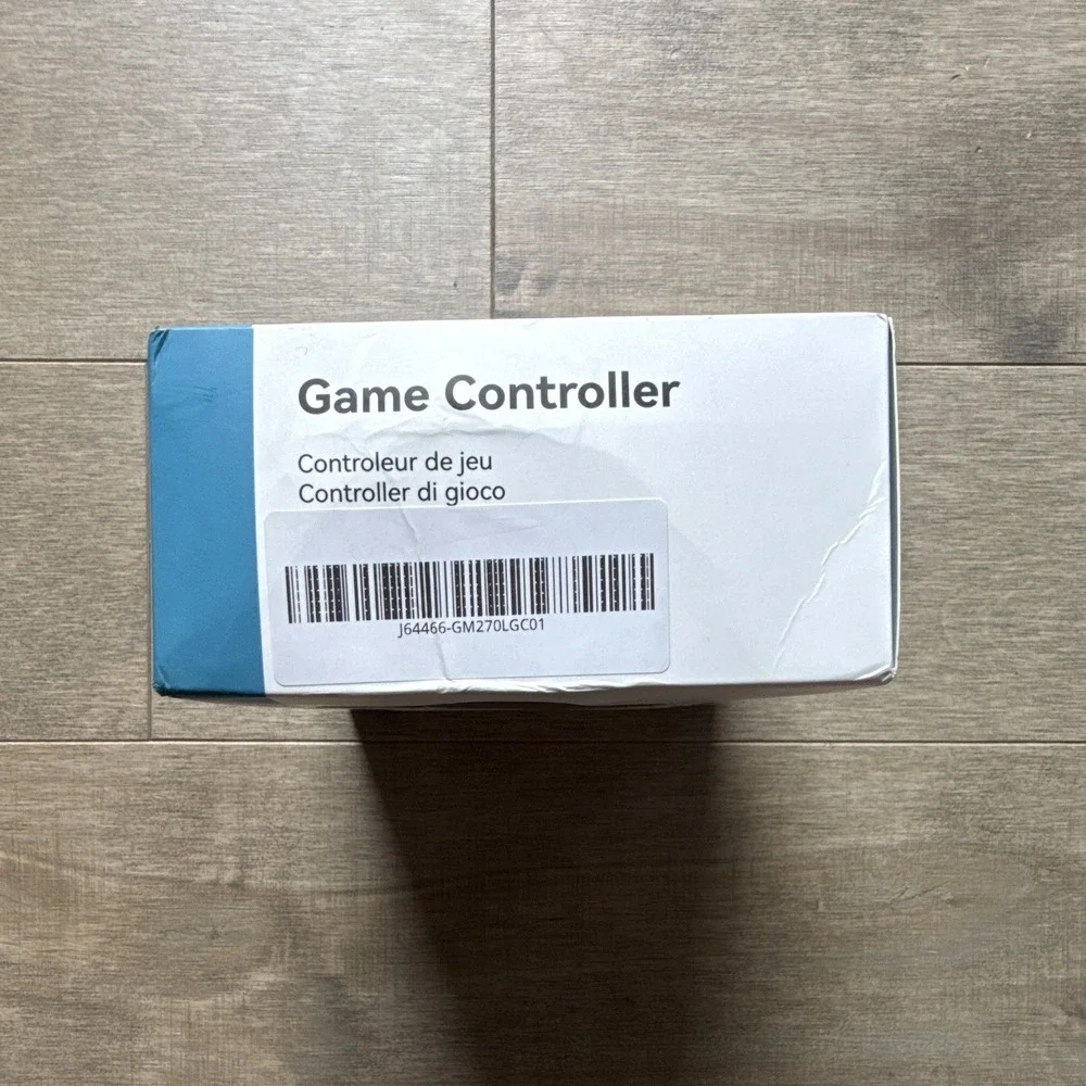 GEEKOM Bluetooth Controller Nintendo Switch PC Turbo Vibration LED Black J64466